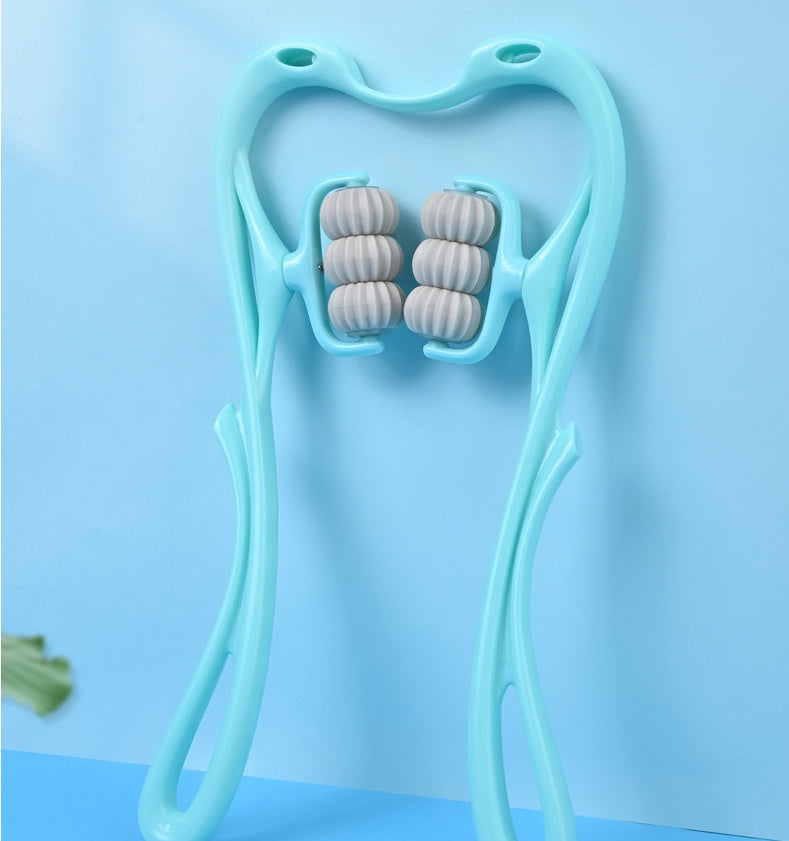 Multifunctional Manual Six-wheel Neck/Leg Massage Tool
